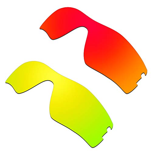 Lentille Oakley Radar Pitch or 24 carats anti éblouissement RenPourcer rouge