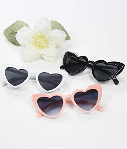 Heart Sunglasses, Heart Sunglasses for Women Trendy Cat Eye Love Shaped Sunglasses4