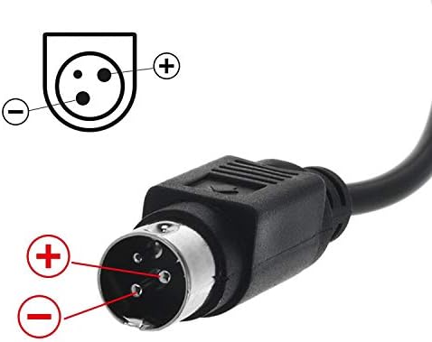 SLLEA AC Adapter for HP A799-C40W-HN00 490564-001 490999-001 Receipt USB POS Printer Power Supply Cord Charger PSU