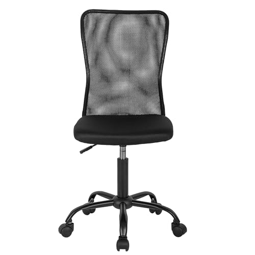 10 Best Computer Chairs under $50 for Comfort and Ergonomic Support 10 PayLessHere Office Chair Desk Chair Ergonomic Mesh Computer Chair Back Support Modern Executive Mid Back Rolling Swivel Back Support Chair for Home Office (Black)