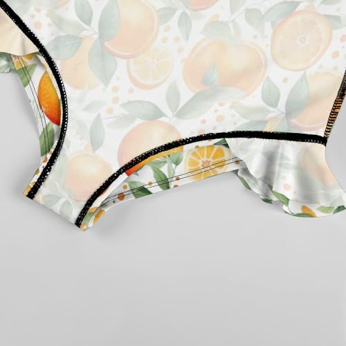 Image of Girls One Piece Swimsuit Lovely Cute Animals Ruffles Swimwear Bathing Suits 3-12 Years