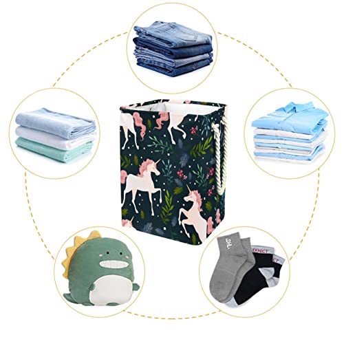 Panier à linge licorne pour chambre d'enfant et dortoir malin - 5