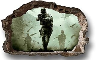 Call of Duty Wall Art, Mural, Bedroom Wall, Man cave, Den Wall Decorations