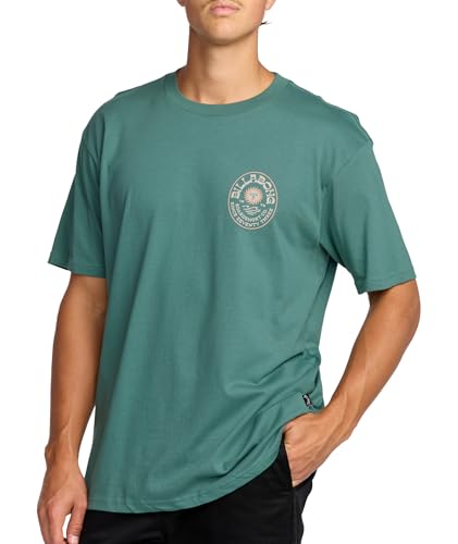 T-shirt homme Billabong Sunny Days vert sauge aux finitions haut de gamme