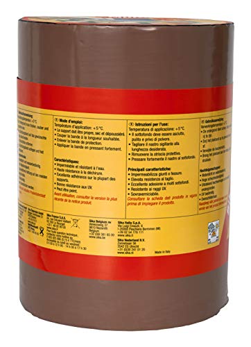 Image of Sika 85035 Multiseal Terracotta Repair Tape, Self Adhesive, 200 mm x 10 m