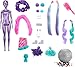 Barbie Color Reveal Doll, Glittery Purple with 25 Hairstyling & Party-Themed Surprises Including 10 Plug-in Hair Pieces