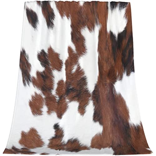 JHAHZJ Coperta Pile Matrimoniale 220x240 Mucche