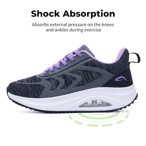 Image of IIV Women's Walking Shoes | Arch Support Orthotic Tennis Shoes | Plantar Fasciitis Sneakers for Pain Relief