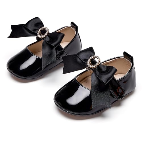 Image of PHIRAMIN Toddler Girl Mary Jane Dress Shoes-Little Girl School Uniform Shoes for Wedding Party