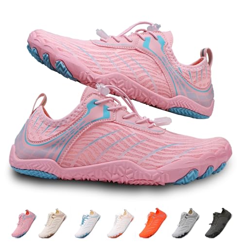 Image of Hike Barefoot Shoes Women Men Pro Water Footwear Wide Toe Box Non-Slip Unisex Athletic Outdoor Running Shoes