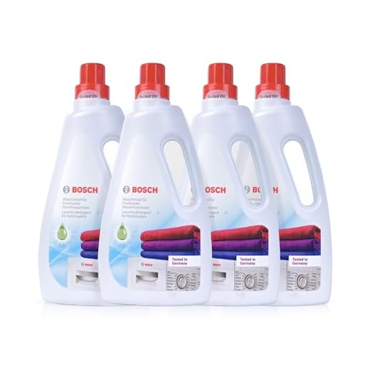 Bosch Detergent for Front Load Washing Machine - 1 L (pack of 4)