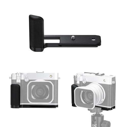 Poignée Fujifilm GFX100RF JJC grip silicone plaque dégagement rapide Arca Swiss L