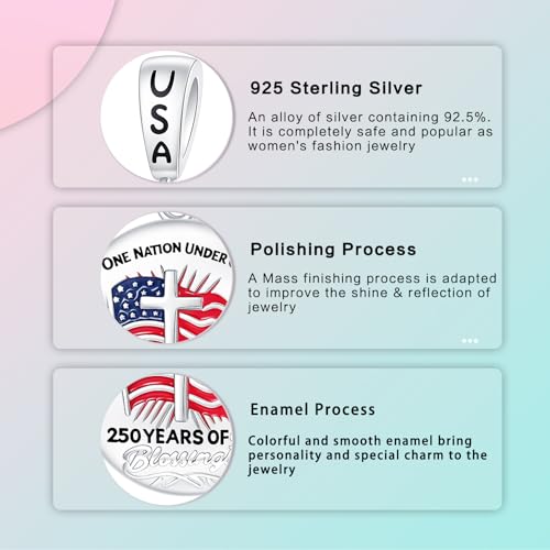 Image of LUXILLA Love You Best Friend Grandma Wife Heart Charm 925 Sterling Silver Charms Fit for Bracelets Necklace Jewelry Gift for Women