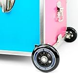 C&N Footlockers Wheel Away System - Durable 4' Wheels - Easy Install - Makes Transportation a Breeze