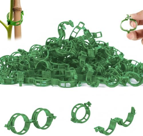 FXOICMI Plant Support Clips, Plastic Garden Fixing Clips for Clim...