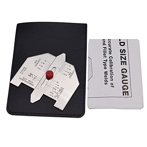 GZTIGWELD Medidor automático de tamanho de solda em aço inoxidável