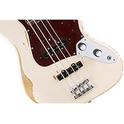 FENDER 0141020356 puces Jazz Bass touche Palissandre roadworn Coque Rose pour Guitare électrique - Les Beatles, Paul McCartney, John Lennon, RIngo Starr, George Harrison FENDER 0141020356 puces Jazz Bass touche Palissandre roadworn Coque Rose pour Guitare électrique – Image 3