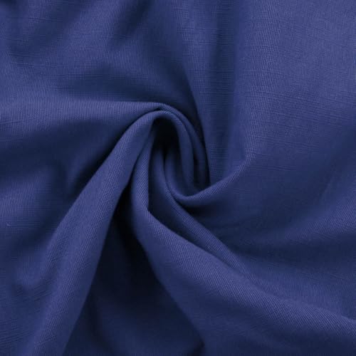 Men's Cotton Linen Pants Stretch Waist Drawstring Breathable Pant Casual Loose Fit Summer Fall Outfit Beach Trousers3