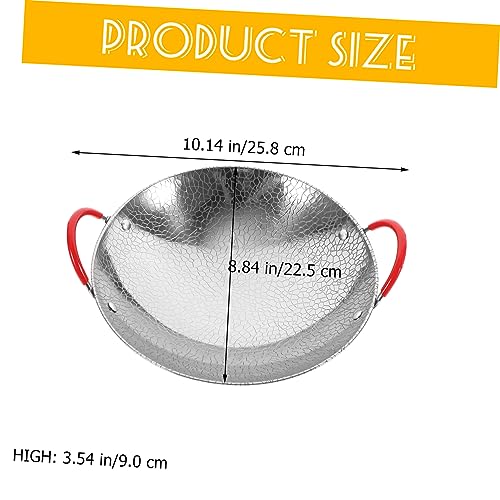Olla para cocinar de acero inoxidable Wakauto con doble asa miniatura 2