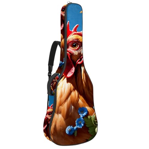 Sac de transport pour guitare acoustique 101,6 cm étanche avec poches