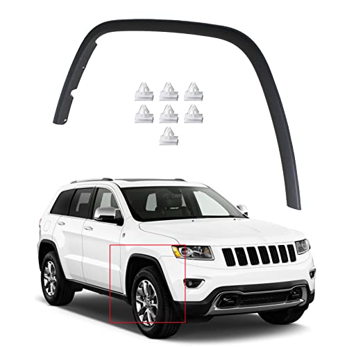 Seblaff Right Automotive Wheel Fender Flares Front Passenger Side Black Replacement For 2011-2016 Grand Cherokee Ch1291106 1Mp38Rxf1Ae #TOP17