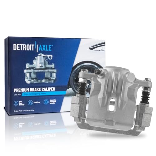 Image of Detroit Axle - Rear Left Brake Caliper for 2006-2009 Subaru Outback Legacy