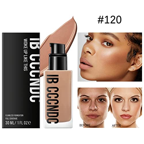 Base de cobertura total - Creme de Cobertura de Maquiagem de Controle de Oleosidade de Longa Duração