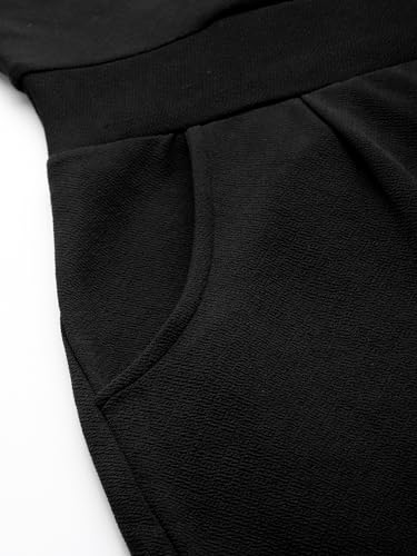 Image of Cottinfab Women Solid Black Sleeveless Jumpsuit