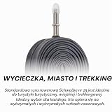 Schwalbe 700C Dv17 10429311 Dętka Rowerowa, Czarny, 28"