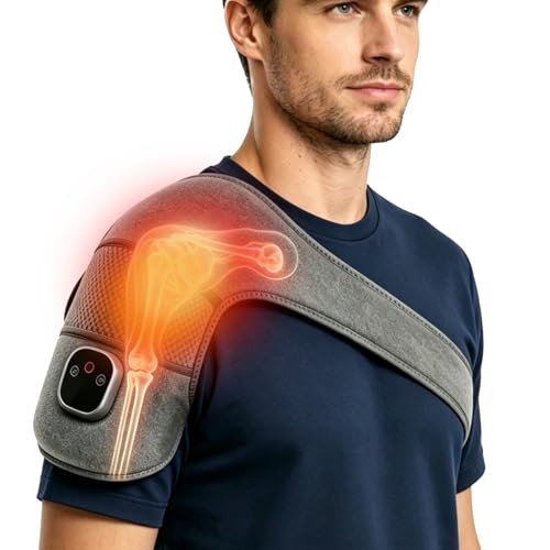 Relevo 3-in-1 Schultermassager 2026 Kabellose Beheizte Schultermassageauflage Triple Method Shoulder Massager