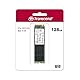 Transcend 128GB MTE110S NVMe PCIe Gen3 x4 M.2 2280 interne SSD 3D TLC NAND - TS128GMTE110S