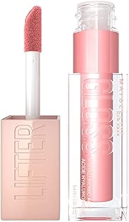 Maybelline New York Lifter Gloss, Plumping & Hydrating Lip Gloss with Hyaluronic Acid, 5.4 ml, Shade: 002, Ice