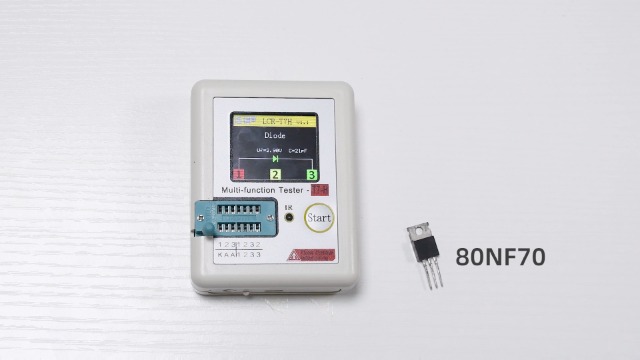 Tester Transistor Multifunzione | Per Elettronica | Misura Condensatori, Diodi, MOSFET | Con Schermo A Colori - Foto 3