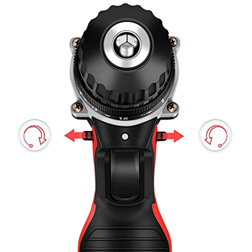 KUANDARYJ LED leuchtet Akku Bohrschrauber Einstellung mit Zwei Geschwindigkeiten Schnellladegerät Stufenloser… – Bild 5