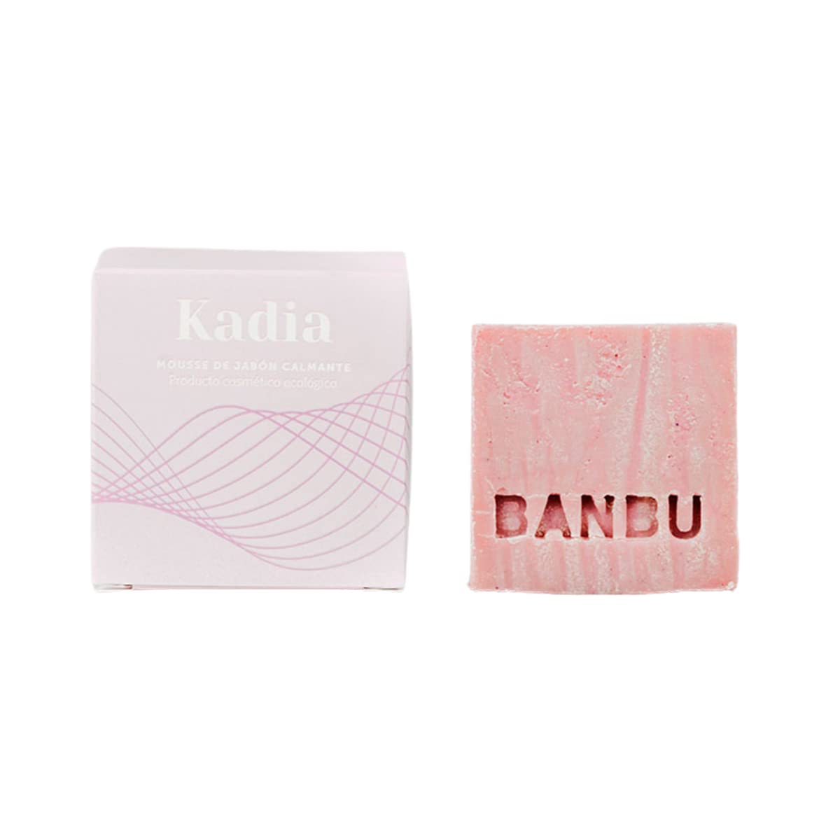 BANBU Mousse facial sólida limpiador calmante Kadia Para pieles sensibles e hipersensibles. Aroma natural. Sin sulfatos ni parabenos 100% Natural
