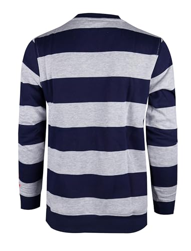 SCREENSHOT APPLIQUE F11966 Premium Fleece Streetwear Chenille EMB Crew Neck Sweatshirt - Classic Fit