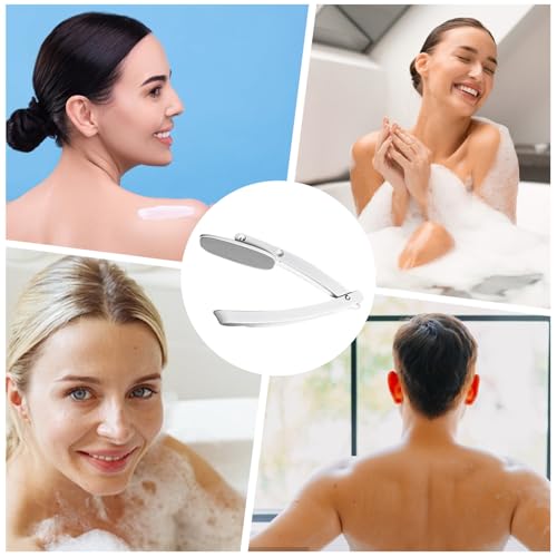 Aplicador De Loción Para La Espalda - Esparcidor De Crema Con Mango Largo | Cepillo Corporal Para Loción, Protector Solar Y Gel De Baño, Aplicador De Crema Hidratante Para Hombres Y Mujeres, Herramien - imagen 2