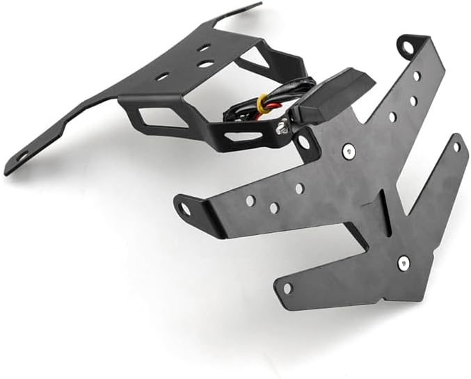 Xerial Motorcycle License Plate Bracket Compatible with GSX1300 GSX 1300 GSX-1300 2021-2022 License Plate Holder Fender Eliminator Tail Tidy, Black