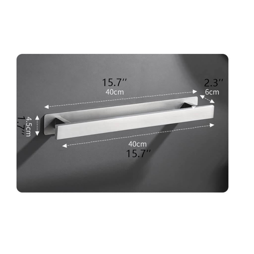 Porta Fazzoletti In Acciaio Inox Com-four® - Da Parete, Design Elegante, Per Bagno/Cucina - Foto 5