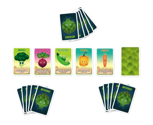 GIGAMIC - LA Fin des Artichokes - A Party Game with Simple Rules and Many Interactions - From 2 to 4 Players - From 10 Years - Image 4
