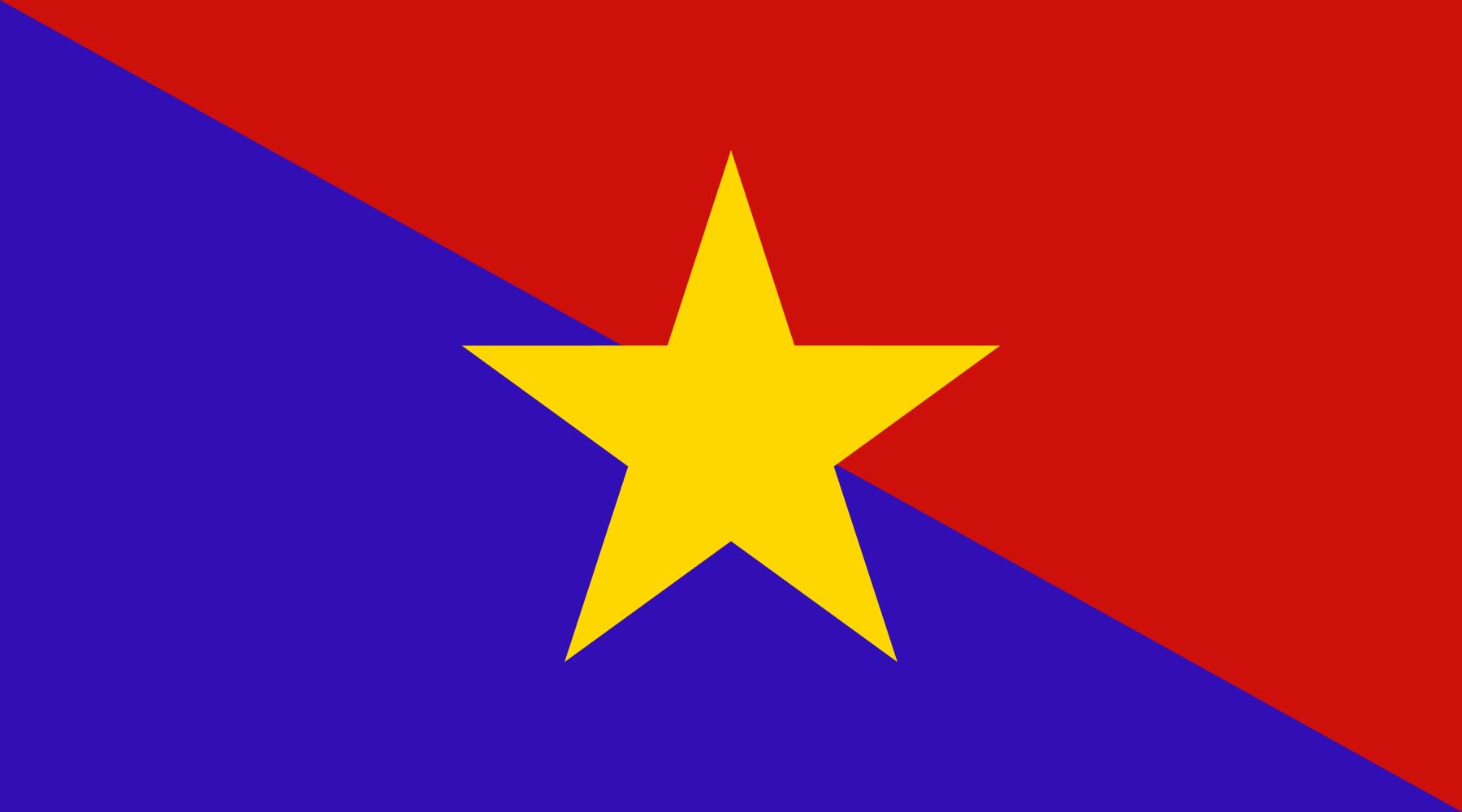 Drapeau paysage army 2 large MM grand format 90x150cm de 1.35m²