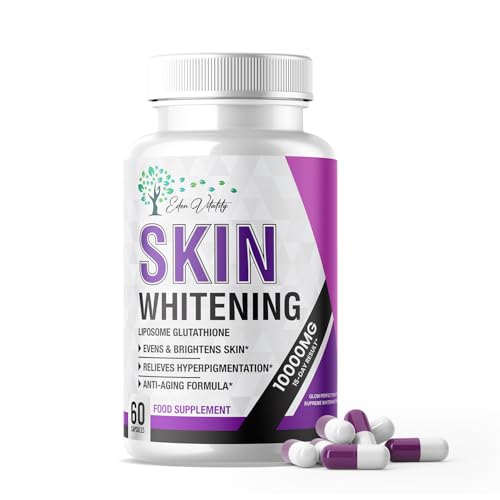 Glutathione and Vitamin C Complex – Antioxidant Support for Healthy-Looking Skin – Nutrient-Rich Formula for Radiant Appearance – Supports Even Skin Tone and Overall Wellness