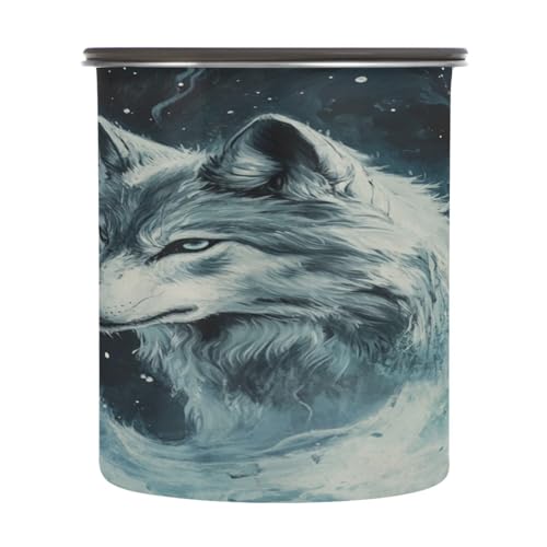 Envase de Almacenamiento de Café de Acero Inoxidable 30oz