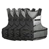 Stohlquist Adult Life Jacket PFD 4-Pack. US Coast Guard Approved Type III Life Vest for Kayak, Boat...