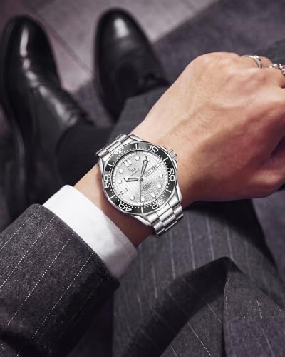 Image of OLEVS Watches for Men Luxury Dress Wirst Watch Gift | Large Dial,tainless Steel,Waterproof,Luminous,Watch Gift