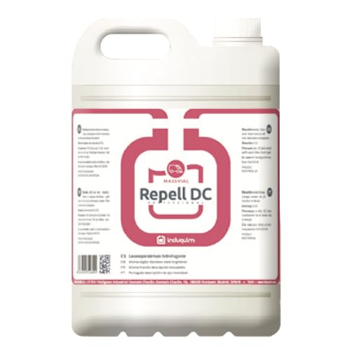 Repelente de Perros Repell DC garrafa de 5 litros. Repelente Orina Perros + Elimina Malos Olores - Repelente para Gatos Pipi - Repelente para Perros Pipi para Cualquier Superficie
