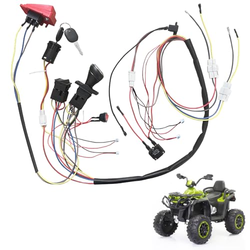 6V 12V 24V DIY Wire Harness Electric Conversion Kit for Kid's Rid...