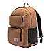 Carhartt 27L Single-Compartment Backpack, Durable Pack with Laptop Sleeve and Duravax Abrasion Resistant Base, Brown
