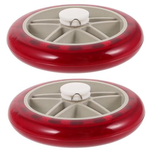 Roues de rechange pour chariot avec roulement silencieux et résistant en escalier