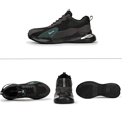 Veiligheidsschoen Werkschoenen Heren Dames Staal Toed Lichtgewicht Slip Bestendig 36-48 EU - Image 3